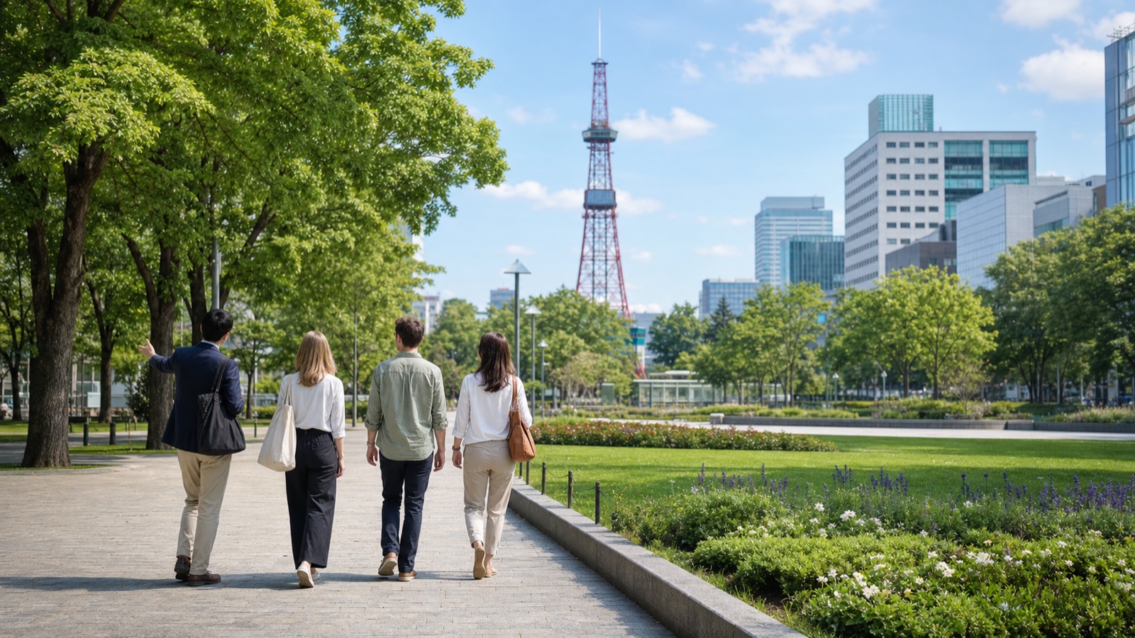 英語ガイドと巡る 札幌市内プライベート貸切観光